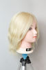 Picture of HAIRDRESSER TRAINING DUMMIES - REAL HAIR - 613 NO COLOUR -35 CM