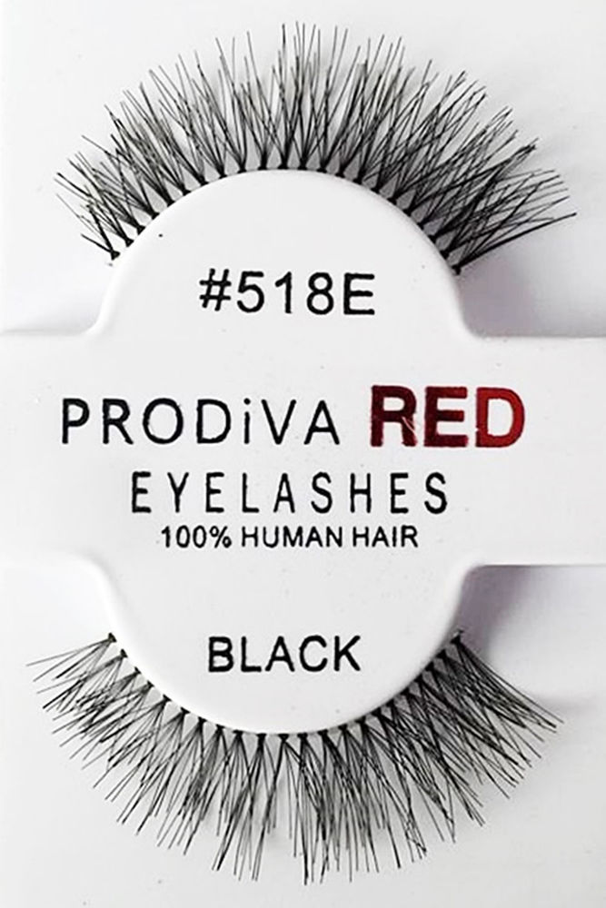 Picture of PRODIVA RED 12 PIECE FULL LASHES #518E