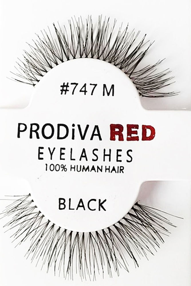Picture of PRODIVA RED 12 PIECE FULL LASHES #747M