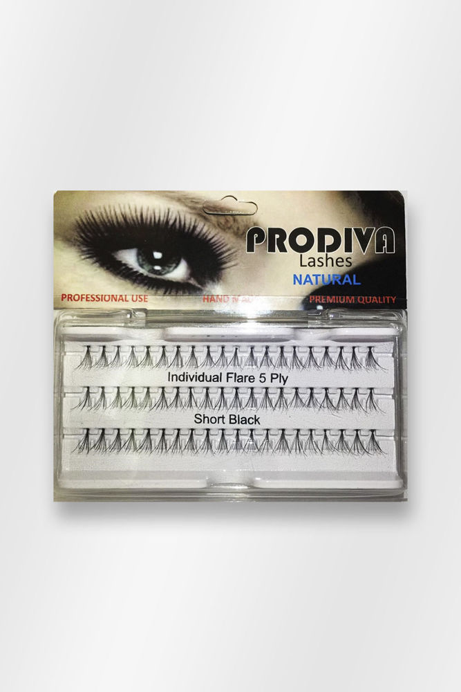 PRODİVA 60 LI 5 PLY DÜĞÜMLÜ TEKLİ KİRPİK–MEDIUM resmi