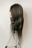 Kuaför Çalışma Mankeni (Eğitim Pupeti) Gerçek Saç 65 Cm Natural resmi
