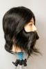 Picture of HAIRDRESSER MEN'S TRAINING DUMMY - REAL HAIR - BEARD - NATURAL COLOUR -35 CM