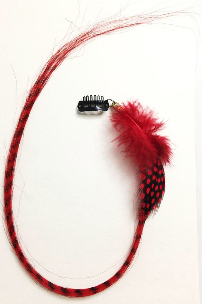 SENTETİK KLİPSLİ TÜY resmi