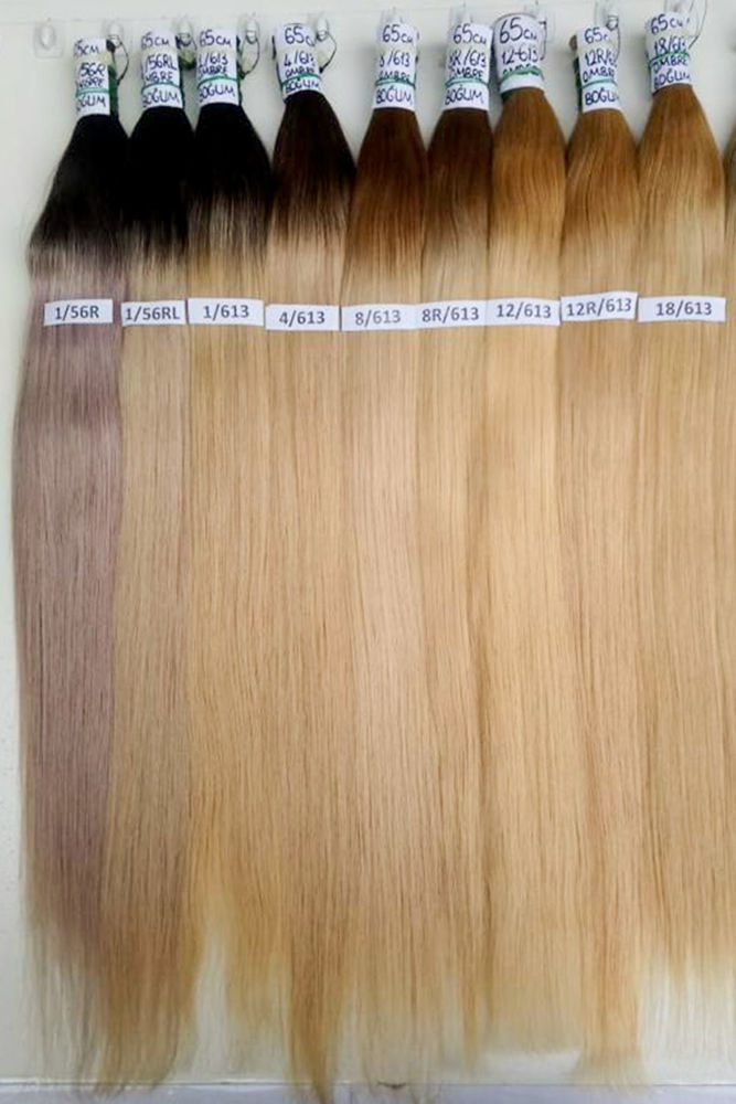 Picture of REMY HUMAN HAIR - 12/613 NO COLOUR