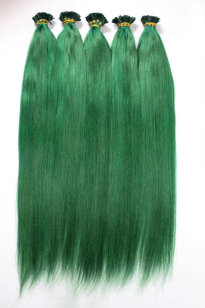 Picture of COLORED BEADS WELDING HAIR GREEN