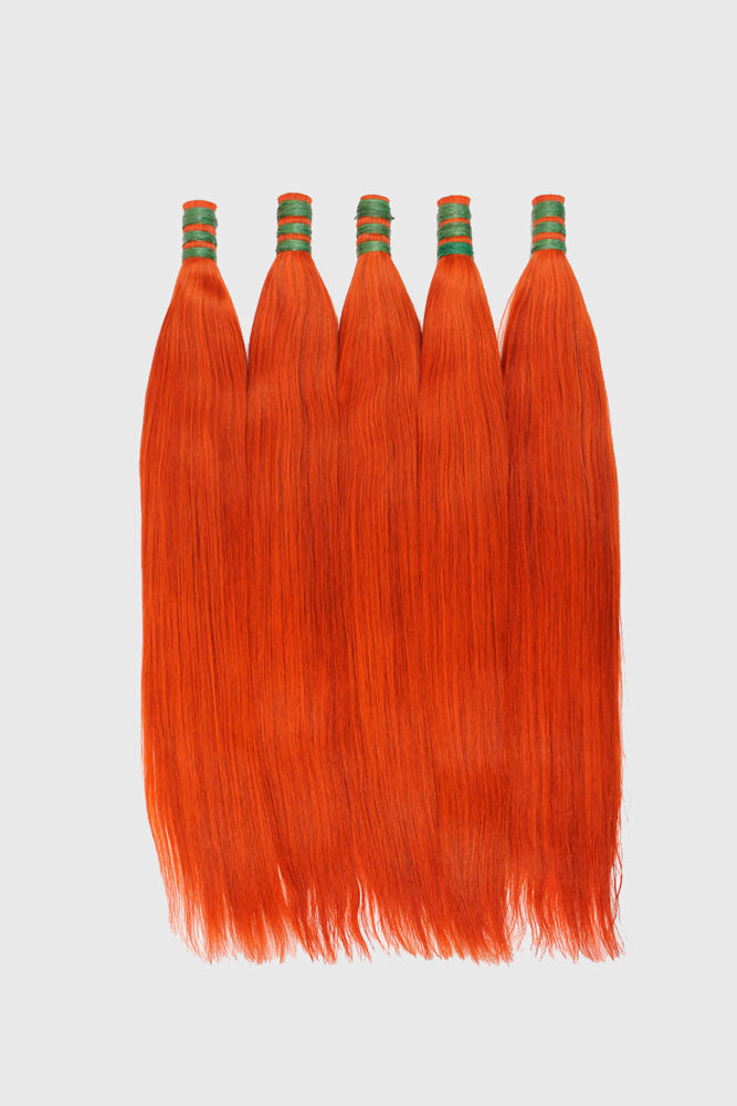 Picture of REMY HUMAN HAIR - FANTASY COLOUR -ORANGE-