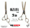 Okinawa Profesyonel Kuaför Saç Kesim Makası (Efile Makası) 20 No 6 İnç resmi